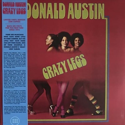 [중고 LP] Donald Austin - Crazy Legs (500매 한정반 / US 수입)