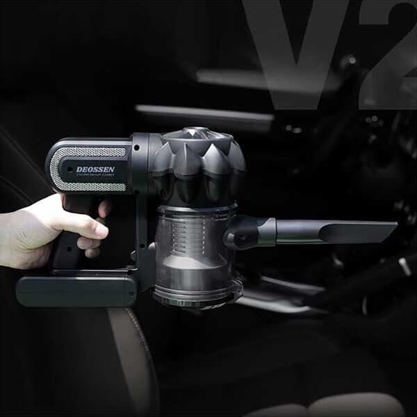 자동차 싸이클론 무선 청소기 더쎈 V2