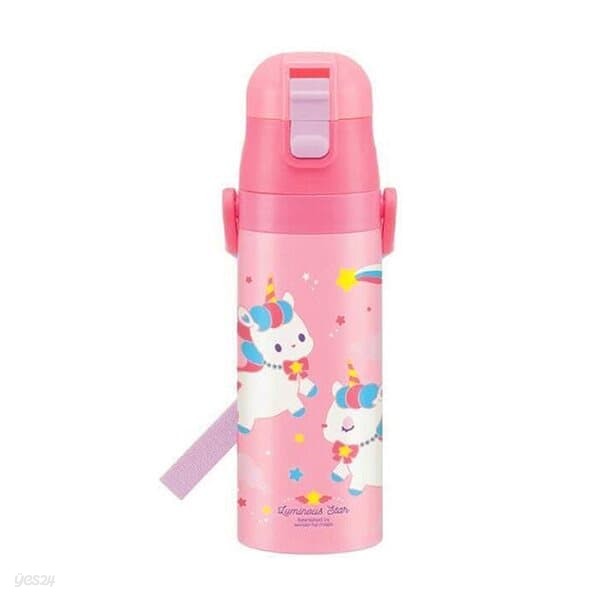 스케이터 유니콘 원터치 스테인레스 보틀 470ML