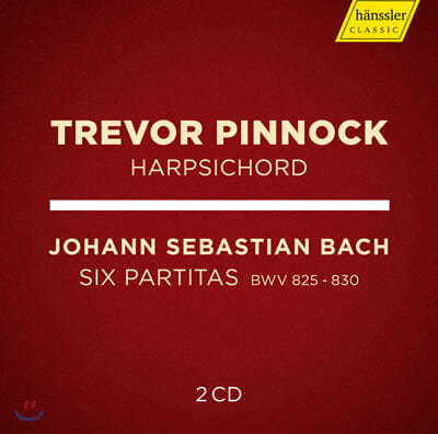 Trevor Pinnock 바흐: 건반 파르티타 전곡 (J.S.Bach: 6 Partitas, BWV 825-830) 