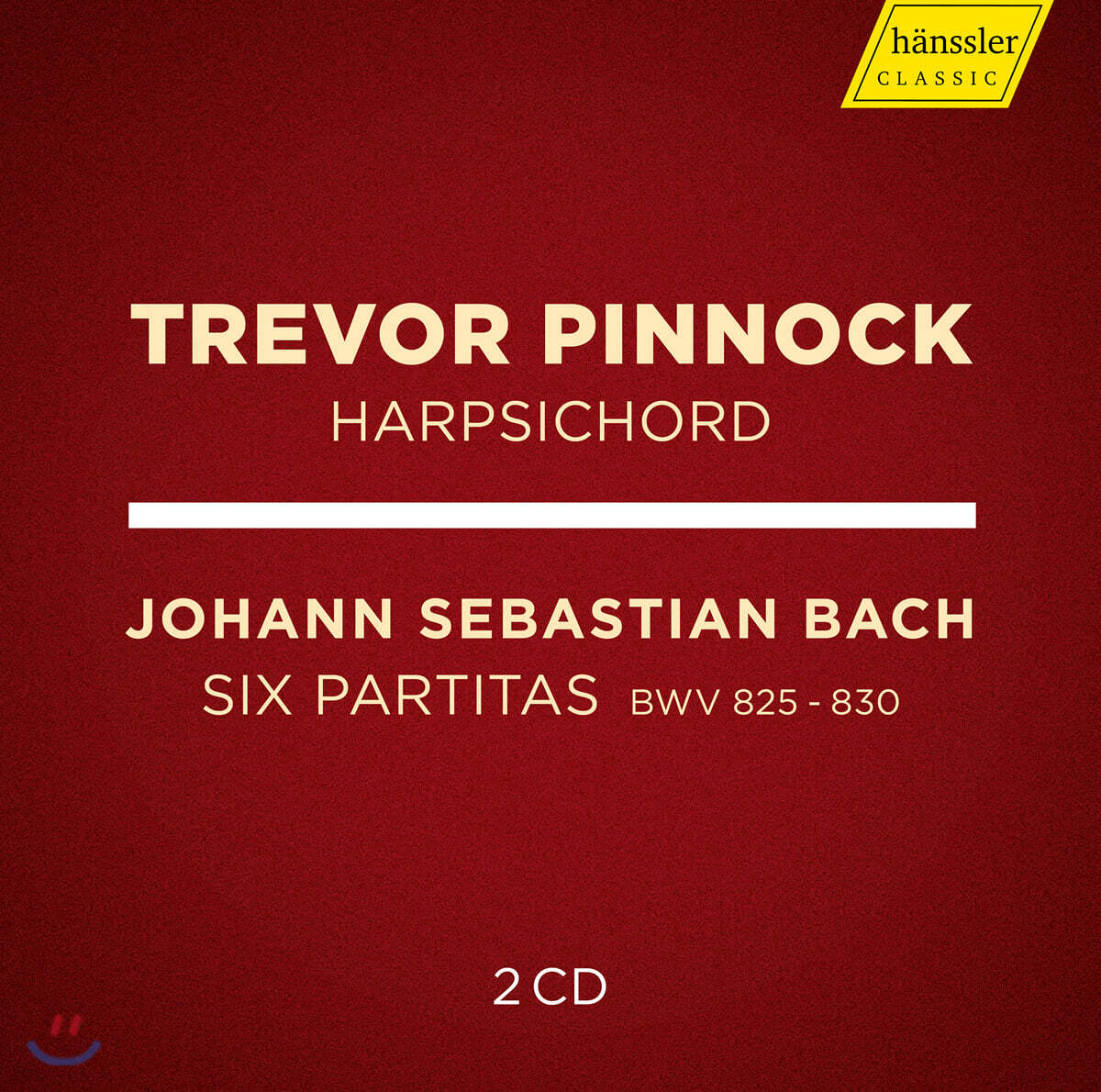 Trevor Pinnock 바흐: 건반 파르티타 전곡 (J.S.Bach: 6 Partitas, BWV 825-830)