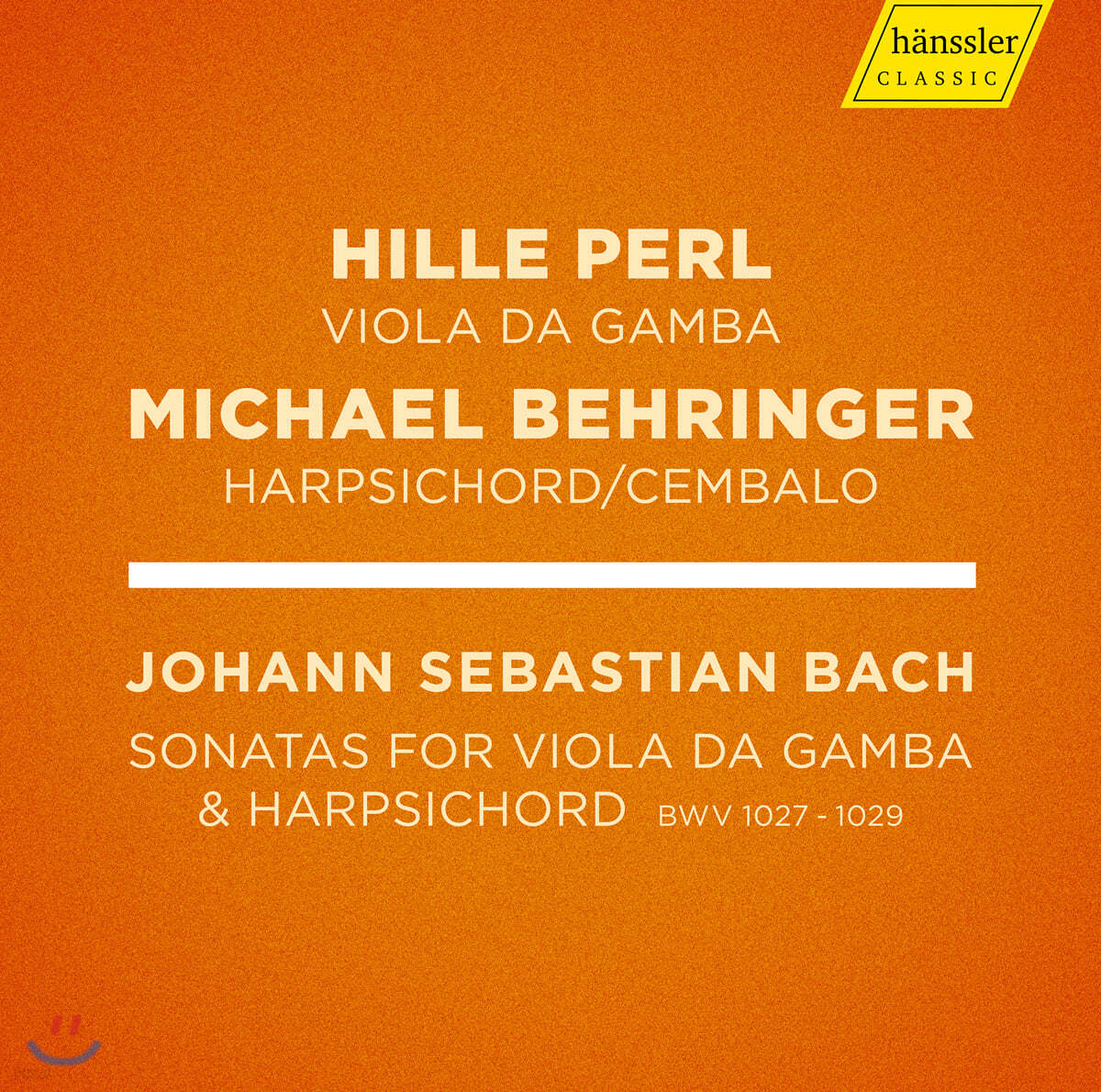 Hille Perl 바흐: 비올라 다 감바 소나타 전곡 (J.S.Bach: Viola da gamba Sonatas, BWVV 1027 - 1029)