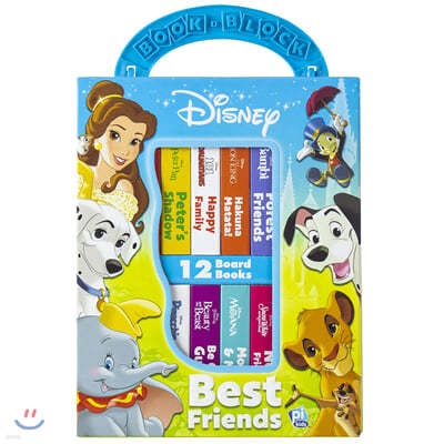 Disney: Best Friends 12 Board Books