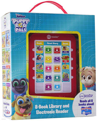 Disney Puppy Dog Pals : Electronic Me Reader and 8-Book Library