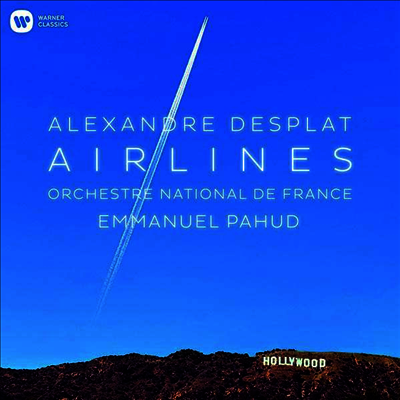 알렉상드르 데스플라 - 에어라인 (Alexandre Desplat - Airlines) (180g)(LP) - Emmanuel Pahud