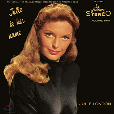 Julie London (ٸ ) - Julie Is Her Name Vol. 2 [2LP] 
