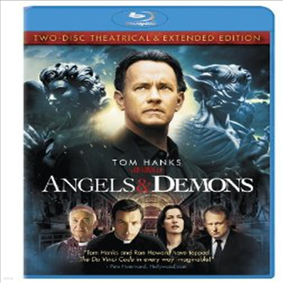 Angels & Demons (õ Ǹ) (ѱ۹ڸ)(2Blu-ray) (2009)