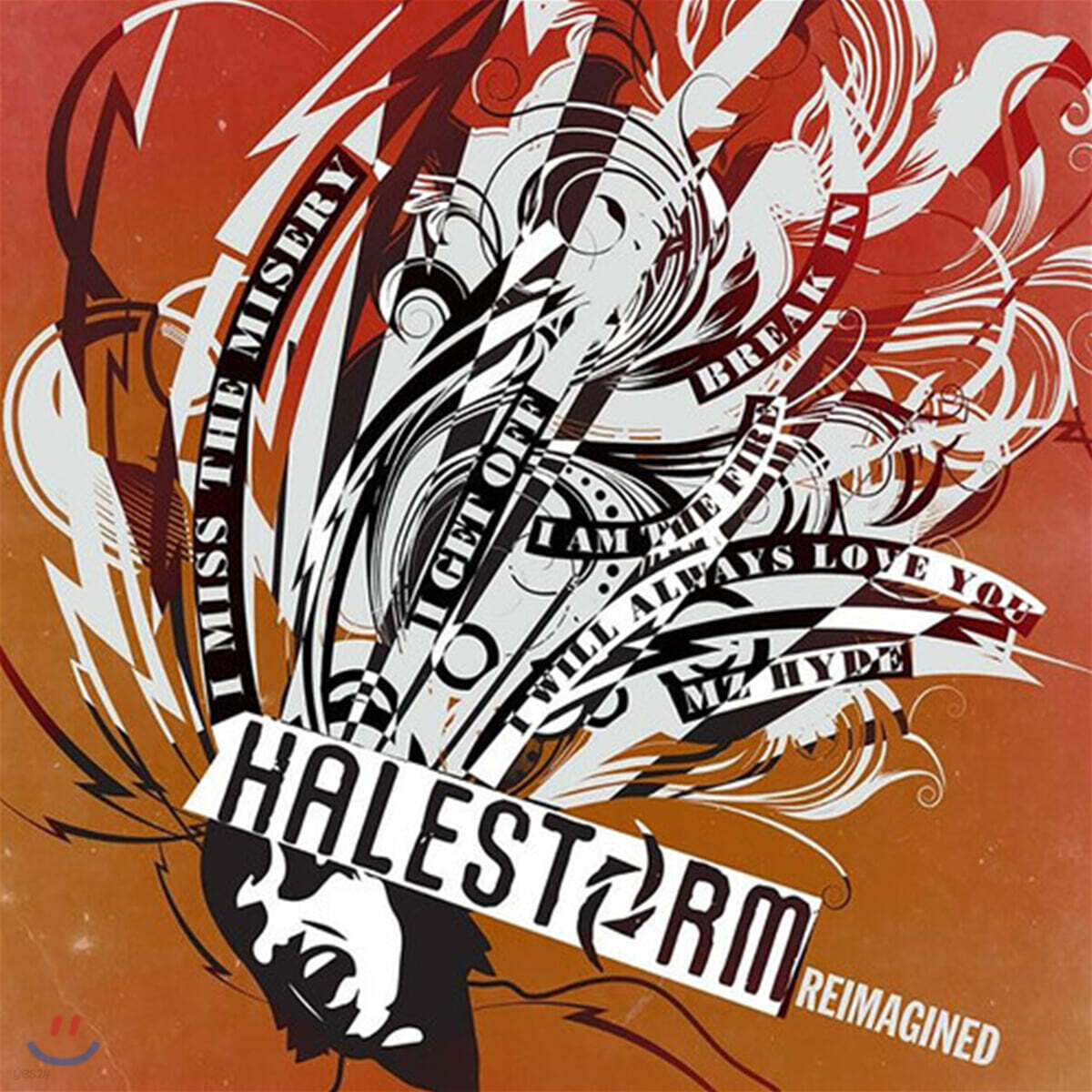 Halestorm (헤일스톰) - Reimagined (EP) [오렌지 컬러 LP]