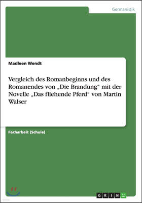 Vergleich des Romanbeginns und des Romanendes von "Die Brandung mit der Novelle "Das fliehende Pferd von Martin Walser