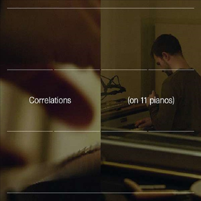 Carlos Cipa — Correlations (on 11 pianos) - Carlos Cipa 앨범 커버