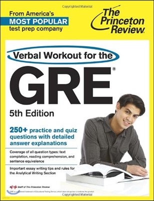 Princeton Review Verbal Workout for the Gre