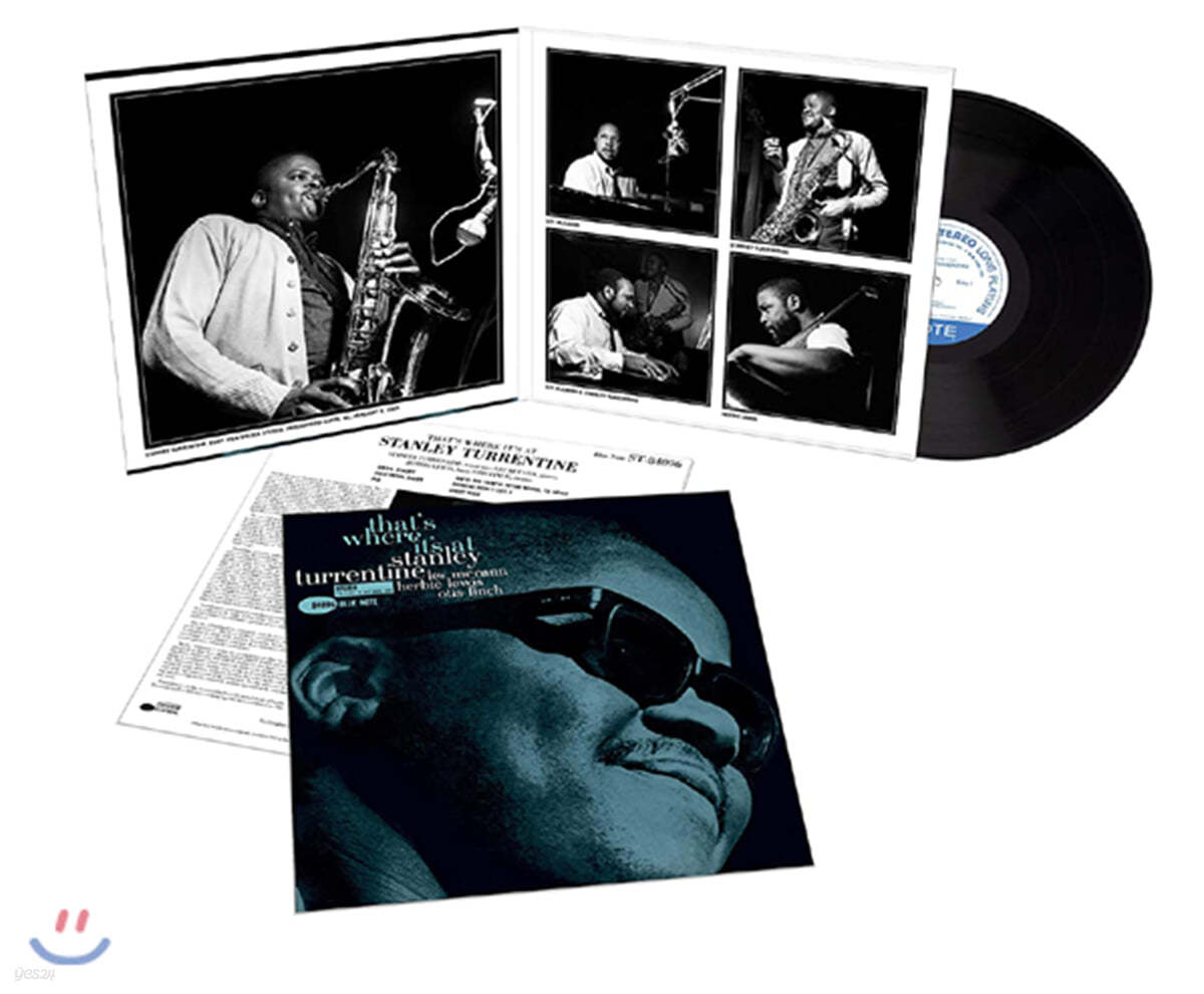Stanley Turrentine (스탠리 튜런틴) - That's Where It's At [LP] 