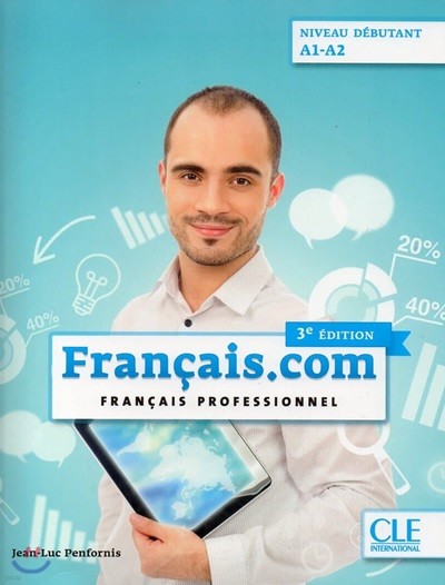 Francais.com Debutant Livre de leleve (+Guide de la communication. CD MP3)