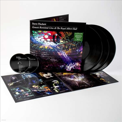 Steve Hackett - Genesis Revisited: Live At The Royal Albert Hall (Remaster 2020)(Ltd. Ed)(Gatefold)(3LP+2CD Set)