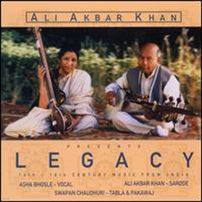 Ali Akbar Khan/Asha Bhosle/Swapan Chaudhuri - Legacy: 16TH-18th Century Music from India (CD)