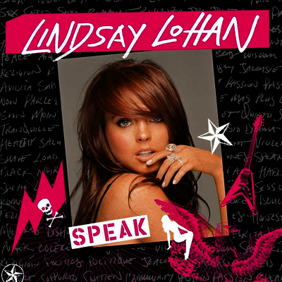 Lindsay Lohan — Speak 앨범 커버