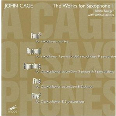 :   ǰ (Cage: Works For Saxophone)(CD) - Ulrich Krieger