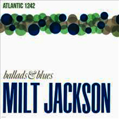 Milt Jackson — Ballads & Blues 앨범 커버