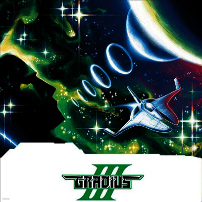 Konami Kukeiha Club — Gradius III (그라디우스 III) (Soundtrack) 앨범 커버