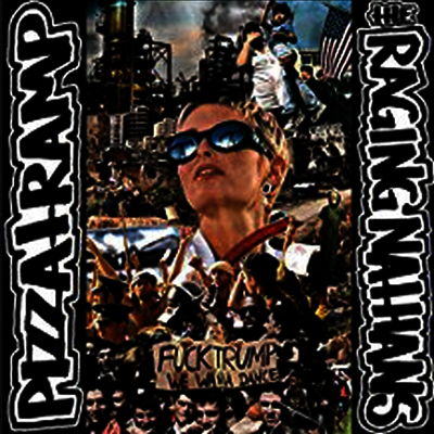 Raging Nathans,Pizzatramp — Split 앨범 커버