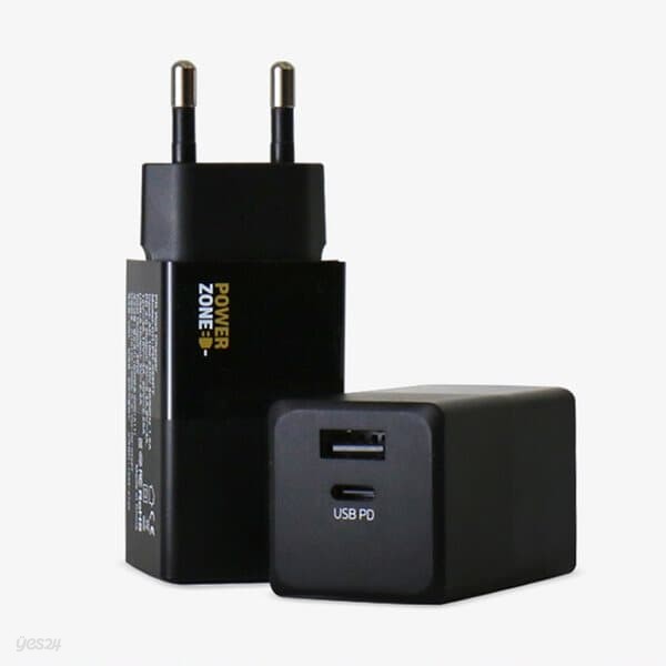 [파워존] USB PD 충전기 45W 퀵차지 고속충전 멀티 C타입 슬림형