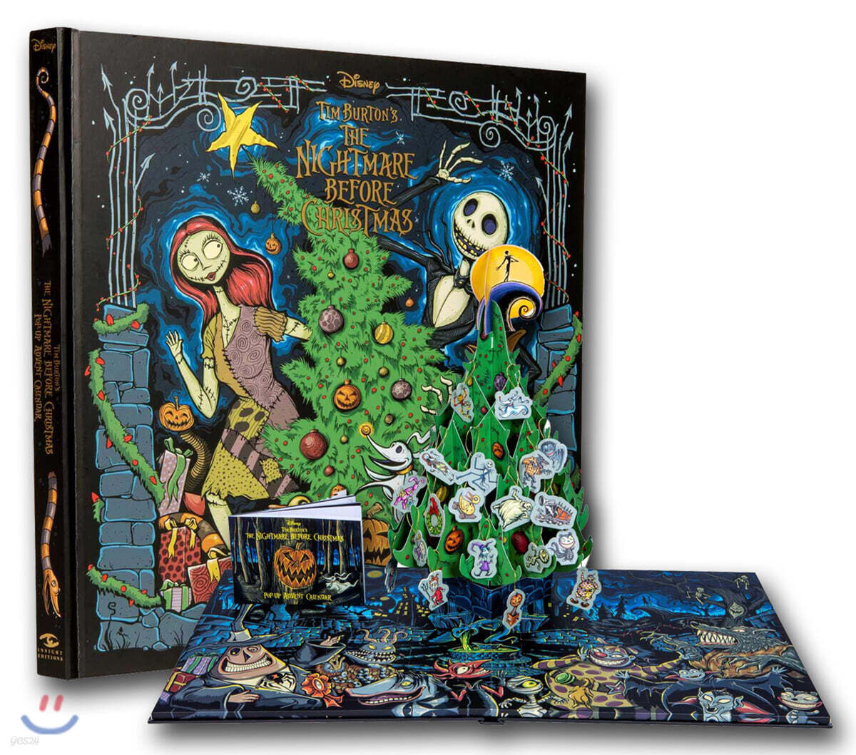 The Nightmare Before Christmas: Advent Calendar and Pop-Up Book