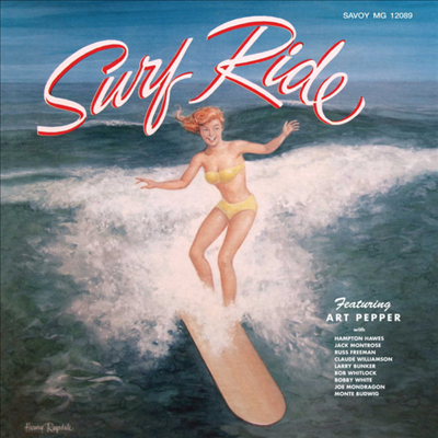 Art Pepper — Surf Ride 앨범 커버