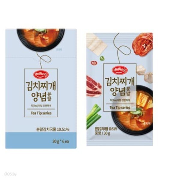 델링 김치찌게분말 티팁 30G*6 개입