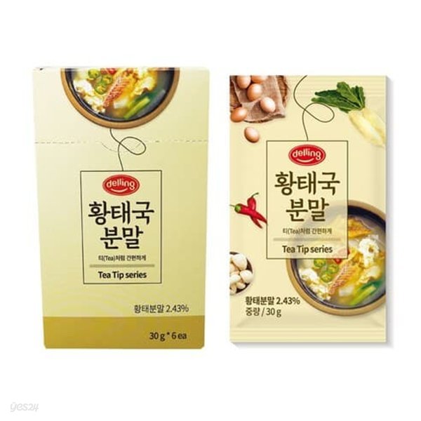 델링황태국분말 티팁 30G*6개입