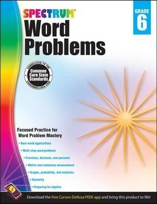Word Problems, Grade 6