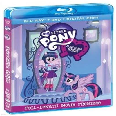 My Little Pony: Equestria Girls ( Ʋ : Ʈ ɽ) (ѱ۹ڸ)(Blu-ray) (2013)