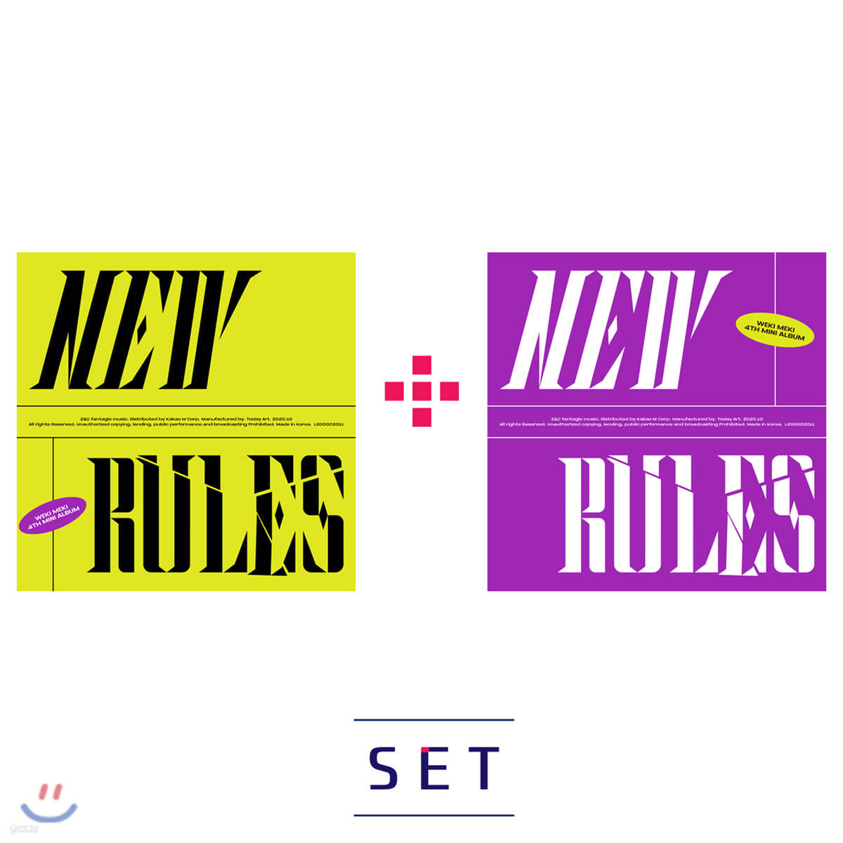 위키미키 (Weki Meki) - 미니앨범 4집 : NEW RULES [SET]