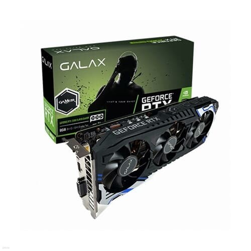 () GALAX  RTX 2060 SUPER Gamer OC D6 8GB BLACK Edition