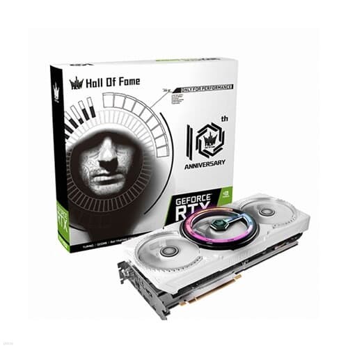  GALAX  RTX 2070 SUPER Hall Of Fame D6 8GB 10th Anniversary Edition