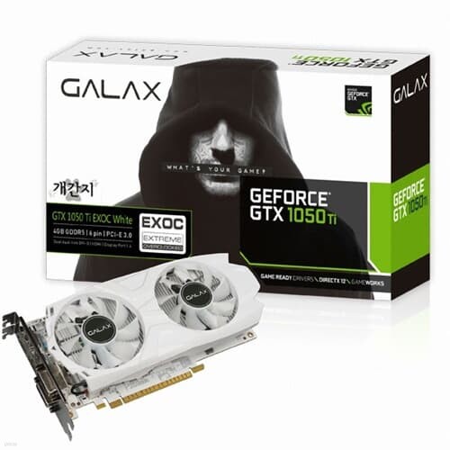 () GALAX GTX1050 Ti EXOC  D5 4GB