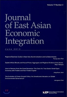 Journal of East Asian Economic Integration