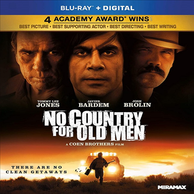 No Country For Old Men (노인을 위한 나라는 없다) (2007)(한글무자막)(Blu-ray)
