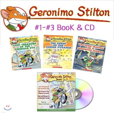 Geronimo Book & CD 1-3