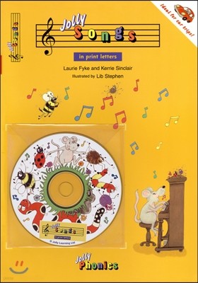 Jolly Songs: Book & CD in Print Letters (American English Edition)