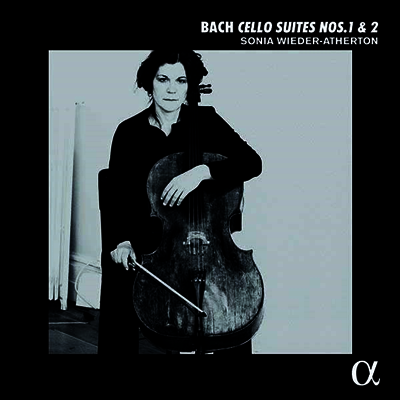 Sonia Wieder-Atherton — 바흐: 무반주 첼로 모음곡 1, 2번 (Bach: Cello Suite BWV 1007 & 1008) - Sonia Wieder-Atherton 앨범 커버