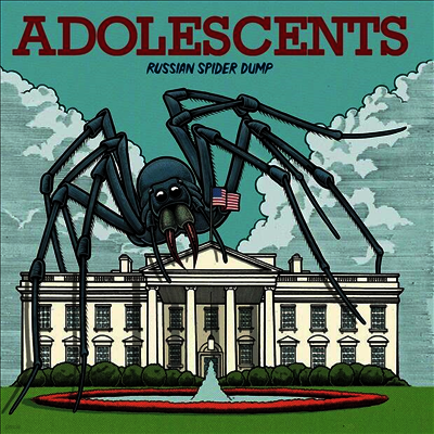 Adolescents — Russian Spider Dump 앨범 커버