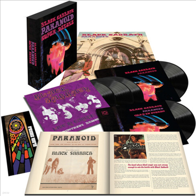 Black Sabbath - Paranoid (50th Anniversary Super Deluxe Edition)(5LP)