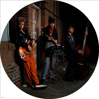 Stray Cats — Live At The Roxy 1981 앨범 커버