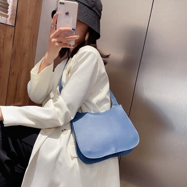 romansera 라운디드 스트랩 포인트 미니백 3color