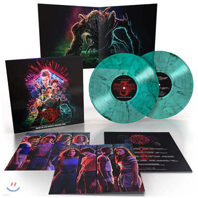 Kyle Dixon, Michael Stein — 넷플릭스 '기묘한 이야기 시즌 3' 드라마 음악 (Stranger Things Season 3 - Original Score OST) 앨범 커버