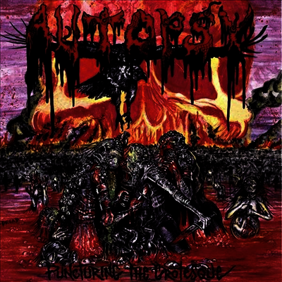Autopsy — Puncturing The Grotesque 앨범 커버