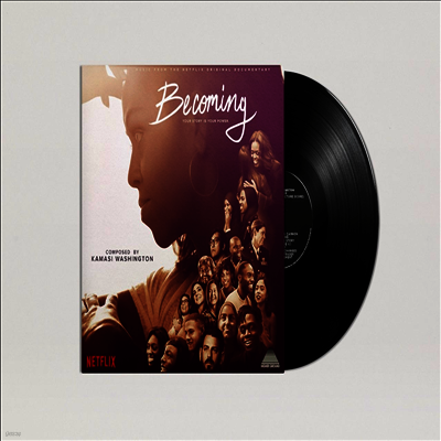 Kamasi Washington — Becoming (Music From Netflix Documentary) (비커밍) (Soundtrack) 앨범 커버