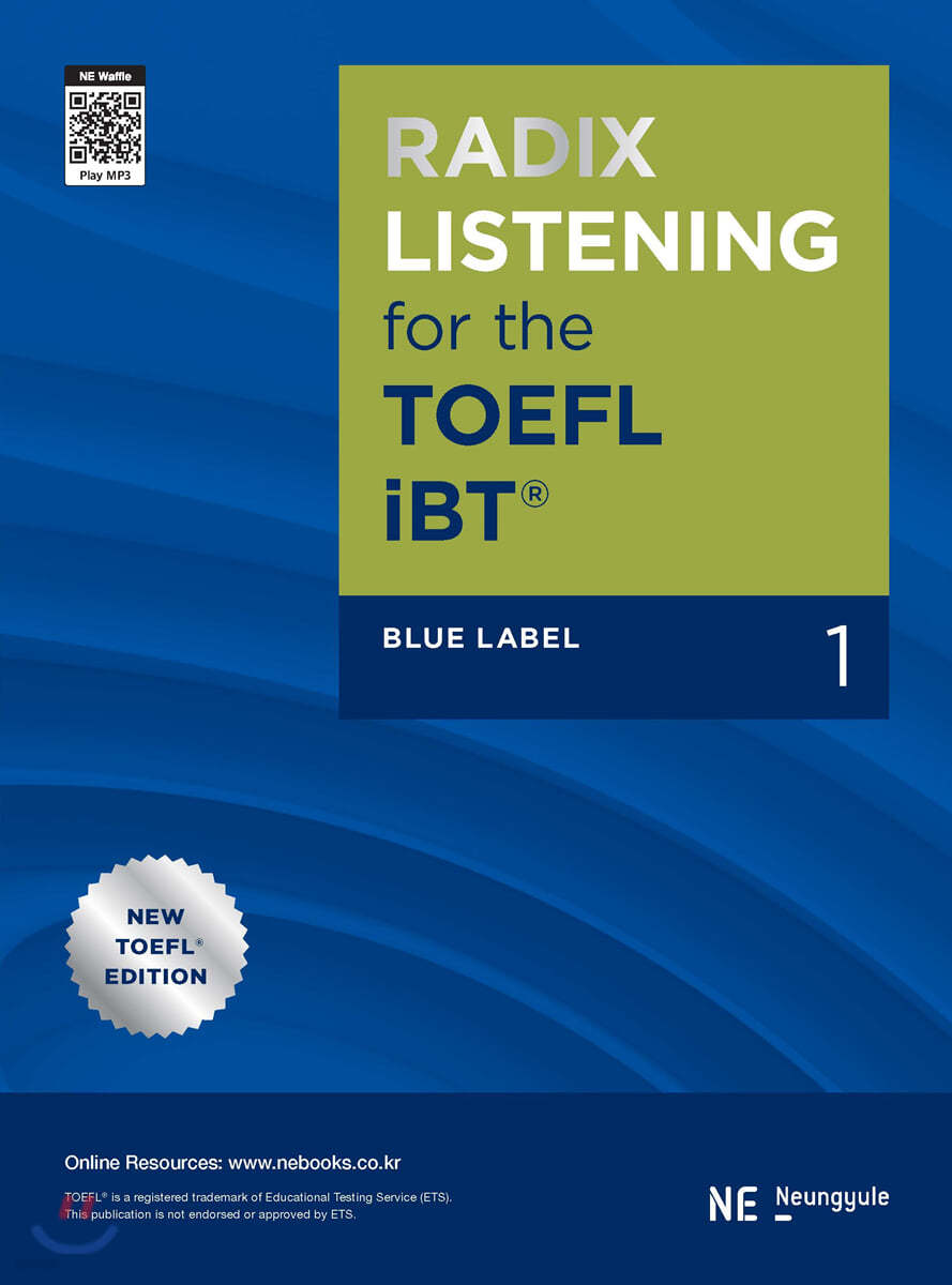RADIX LISTENING for the TOEFL iBT Blue Label 1