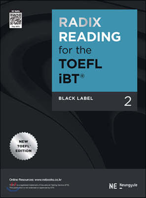 RADIX READING for the TOEFL iBT Black Label 2