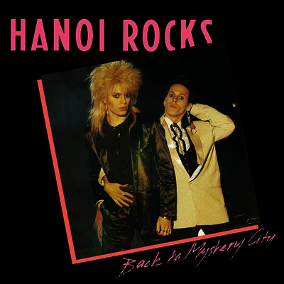 Hanoi Rocks — Back To Mystery City 앨범 커버